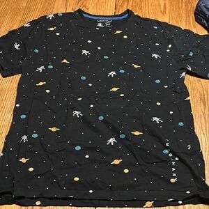 Space print tee